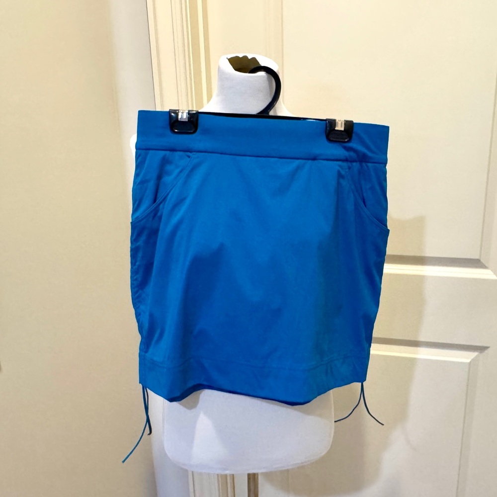 Columbia Ruched Blue Skort